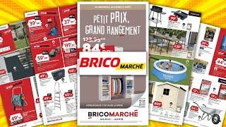 Catalogue BRICOMARCHÉ du 2 au 12 août 2023 🟡 Arrivage BRICOLAGE  JARDIN 🪴 MAISON 