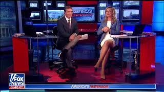 Sandra Smith short skirt, thick legs 11 3 17