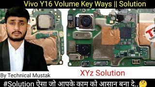 Y16 volume Key Ways | Vivo Y16 Volume Key Solution By Technical Mustak #volumekey  #y16 #key