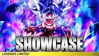 THE KING!! 7 STAR LF MUI GOKU SHOWCASE!! - Dragon Ball Legends