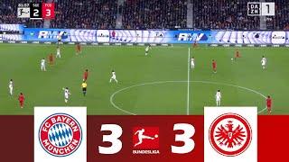 FC Bayern München gegen Eintracht Frankfurt [3-3] | Bundesliga 2024/25 | Spielen Höhepunkte!