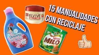 manualidades con reciclaje super fáciles