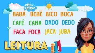 APRENDA LER E ESCREVER| Aula de leitura