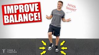 How To Improve Your Balance - Home Exercises For Balance And Stability