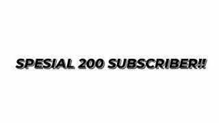 Sepesial 200 subscriber, 10 L1nk n0 pw!!