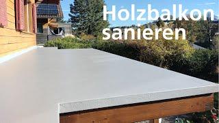 Holzbalkon sanieren: Mit Flexobau leicht gemacht!