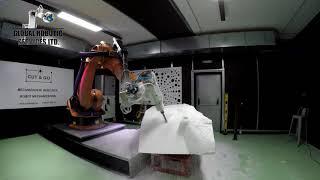 KUKA Kr210L180 Robot milling Foam- Turn-key solution