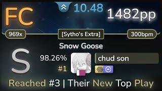 [Banned] 10.5⭐ chud son | Mutsuhiko Izumi - Snow Goose [Sytho's Extra] +HDDT 98.26% FC #1 | 1482pp