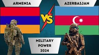 Armenia vs Azerbaijan Military Power 2024 | Azerbaijan vs Armenia Military Comparison 2024