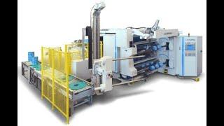 TB3 T2 "TOPSELLER"  DUPLEX TURRET SLITTER REWINDER WITH CENTRE LINEAR GUIDE CONTACT ROLLER SYSTEM,