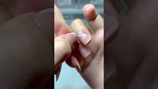 ASMR applying press on nails #pressonnails #packingorders #asmr #nails #nailsupplystore