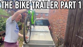 The Camping Bike Trailer Part 1... BIG REVEAL and some Planning