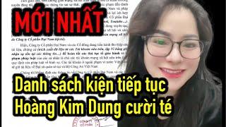 Danh sách kiện tiếp theo, Hoàng Kim Dung cười ẻ