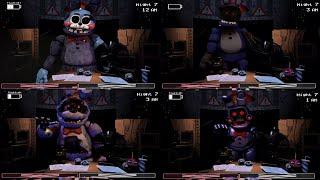 Withered Bonnie, but every Mod he changes! FNaF Compilation! (FNaF 2 Mods)