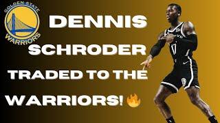 "Game-Changer for the Warriors: Dennis Schroder Joins the Squad!"