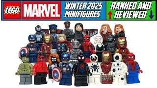 EVERY LEGO Marvel Winter 2025 Minifigure - RANKED + REVIEWED!