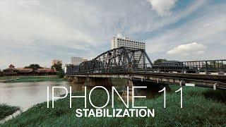 iPhone 11 Stabilization, Normal Video Handheld, Hyperlapse Handheld and Time-Lapse