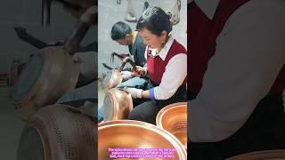 Crafting Beauty with a Hammer — Copper Pot Decoration.