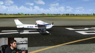 How to start a Cessna 172