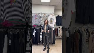Крутой костюм из эко кожи  #fashiontrends #чтомодно #женскаяодежда