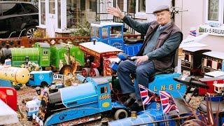 Pensioner, 92, selling incredible collection of models -made from mobility scooters | SWNS