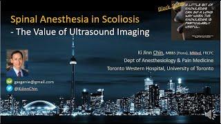 Ultrasound-Guided Spinal Anesthesia / LP in Scoliosis - A Case Study