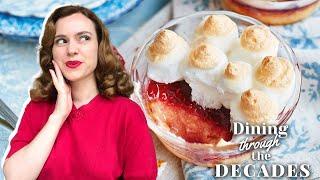 How to make 1940's Queen Pudding | Dining Through The Decades Holiday Edition Ep. 2