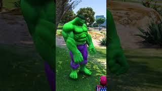 GTA V : IRONMAN SAVES BY HULK FROM VENOM #shorts