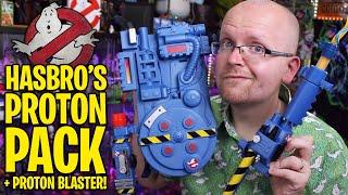 Hasbro's NEW Ghostbusters Proton Pack + Proton Blaster (unboxing + review)