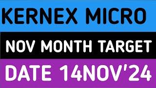 KERNEX MICROSYSTEMS STOCK LATEST NEWS UPDATES 14NOV'24/KERNEX MICROSYSTEMS SHARE LATEST NEWS