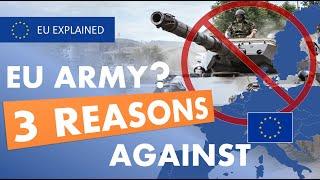 A EU Army will never happen - Here is why