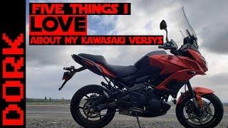 Five Things I LOVE About My Kawasaki Versys 650: A One-Sided Kawasaki Versys Review