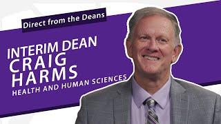 Dean Craig Harms | College of Health and Human Sciences