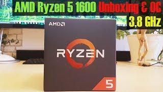 AMD Ryzen 5 1600 (AM4) Unboxing & Overclocking - 3,8 GHz OC Ryzen 5 (Deutsch)