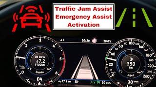 Traffic Jam Assist + Emergency Assist + 60 second time for Lane Assist