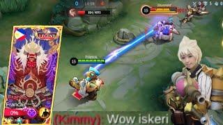 FRANCA MEETS KIMMY GODS OF TIKTOK! BATTLE OF ONE HIT DAMAGE | MLBB