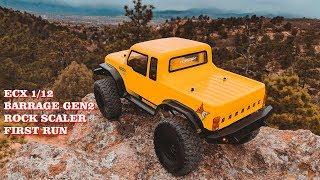 ECX 1/12 Barrage Gen2 4WD Rock Scaler First Run