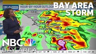 Bay Area forecast: Atmospheric river brings heavy rain, strong winds