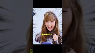 Lisa's reaction when a male fan gave her a gift  #lisamanoban #shortvideo