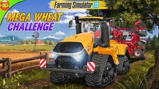 Mega Wheat Graowing Challenge with CaseIH Quadtrac | John Deere & CaseIH Farm #76