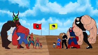 Evolution of Super-Man vs Evolution of Spider-Man [2024] | SUPER HEROES MOVIE ANIMATION