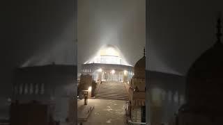 Snow Storm in Masjid Al-Aqsa Palestine