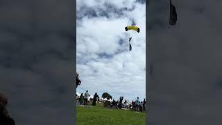 Video shows moments before Navy parachutist crashed into family during Fleet Week event