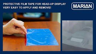 Die-cut Removable Surface Protection Tape with a Raised Pull-Tab
