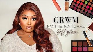 Matte Soft Glam Makeup | Everyday WOC Makeup GRWM ft. Beauty Forever