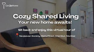 2.5 BHK Fully Furnished PG Apartment in Chembur | Coliving | Shared Homes | Mumbai | GetSetHome