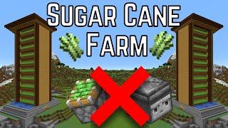 Minecraft Tutorial | Sugarcane Farm 1.18 & 1.19 + | Fully Automatic