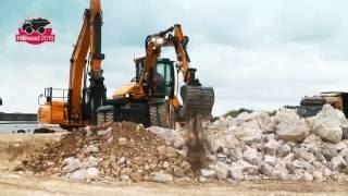 JCB HYDRADIG demo at Hillhead 2016