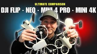 What is the BEST Beginner Drone? | DJI Neo vs Flip vs Mini 4K vs Mini 4 Pro