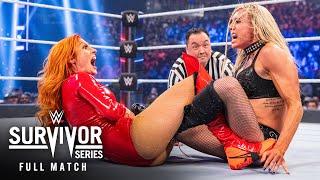 FULL MATCH: Becky Lynch vs. Charlotte Flair: Survivor Series 2021